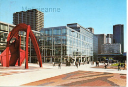 Cpsm La Défense (92, Hauts De Seine) L'Esplanade - Esso , Années 80 - La Defense