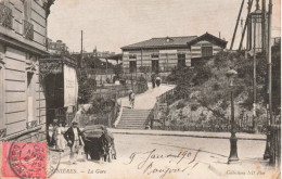 FRANCE - Asnières - La Gare - Carte Postale Ancienne - Asnieres Sur Seine