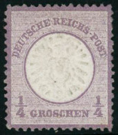 ** N°13 1/4g Violet - TB - Other & Unclassified