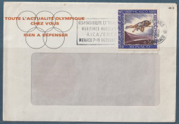 Monaco - Jeux Olympique México 1968 - Lettres & Documents