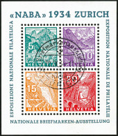 Obl. N°1 Le Bloc Naba 1934 - TB - Other & Unclassified