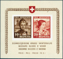 ** N°6 Le Bloc Du Secours Suisse D'hiver (1941) - TB - Other & Unclassified