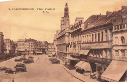 FRANCE - Valenciennes - Place D'Armes - Hôtel De Ville  - Animé - Carte Postale Ancienne - Valenciennes