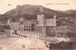 MONACO - Le Palais Du Prince - Carte Postale Ancienne - Palacio Del Príncipe