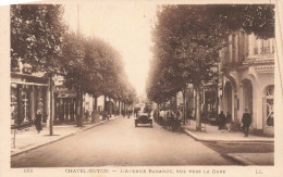 FRANCE - Châtel - Guyon  - L'avenue Baraduc - Vue Vers La Gare - Animé - Carte Postale Ancienne - Châtel-Guyon