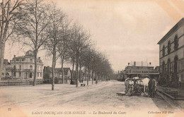 FRANCE - Allier - Saint Pourçain Sur Sioule - Le Boulevard Du Cours - Carte Postale Ancienne - Sonstige & Ohne Zuordnung