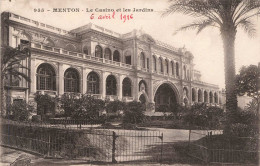 FRANCE - Menton - Le Casino Et Les Jardins - Carte Postale Ancienne - Menton