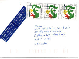 69671 - Bund - 2002 - 3@€0,51/100Pfg Drachenstich A LpBf BRIEFZENTRUM 20 - ... -> Belleville, ON (Canada) - Lettres & Documents