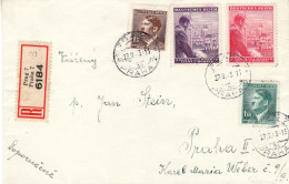 BOHEMIA & MORAVIA 1943 R -  LETTER SENT FROM PRAG - Briefe U. Dokumente