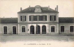 FRANCE - Haute Marne - Langres - La Gare - Carte Postale Ancienne - Langres