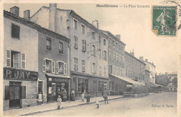 CPA 42 MONTBRISON / PLACE GRENETTE - Montbrison