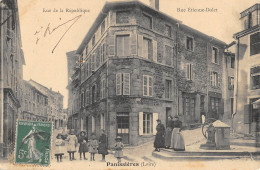 CPA 42 PANISSIERES / RUE ETIENNE DOLET - Autres & Non Classés