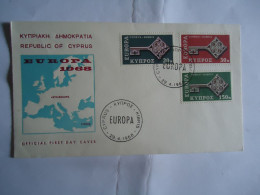 CYPRUS  FDC   EUROPA 1968 - 1968