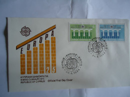 CYPRUS  FDC   EUROPA 1984 - 1975