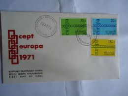 CYPRUS  FDC UNOFFISIAL  EUROPA  1971 - 1971