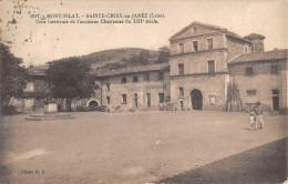 CPA 42 MONT PILAT / SAINTE CROIX EN JAREZ / COUR INTERIEURE DE L'ANCIENNE CHARTREUSE - Autres & Non Classés