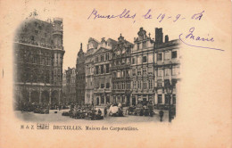 BELGIQUE - Bruxelles - Maison Des Corporations - Carte Postale Ancienne - Monumenten, Gebouwen