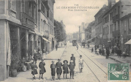 CPA 42 LE CHAMBON FEUGEROLLES / RUE GAMBETTA - Le Chambon Feugerolles