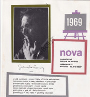 Kalender/Almanak 1969 Nova Meubelfabriek Mechelen  (V2672) - Formato Grande : 1961-70