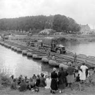 #France1944#liberation   Ponton Sur La Marne à Damery France - Août 1944 - 1939-45