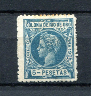 1905.RIO DE ORO.EDIFIL 15(*).NUEVOS CON FIJASELLOS(MH).CATALOGO 140€ - Rio De Oro