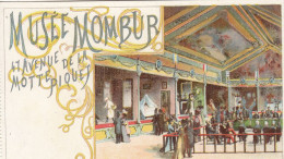 CPA (exposition 1900)  PARIS 15e  MUSEE MOMBUR  47 Avenue De La Motte Piquet (illus ) B.bur Theme - Ausstellungen