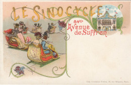 CPA (exposition 1900)  PARIS 15e   LE SINO CYCLE  84 Bis AVENUE DE SUFFREN  (illus ) B.bur Theme - Ausstellungen