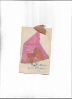 Carte Postale Ancienne Bonnet De St Nicolas (Bonnet Rose St Nicolas Porte Bonheur - Sainte-Catherine