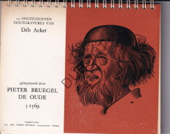 Kalender 1969 - 13 Onuitgegeven Houtgravures Van Déh Acket - Destree NV  (W242) - Klein Formaat: 1961-70