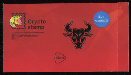 Netherlands:Holland:Unused Crypto Stamp Bull, 2020, MNH - Ongebruikt
