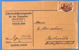 Saar 1933 Lettre De Saarbrücken (G22723) - Briefe U. Dokumente