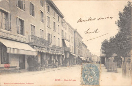 CPA 42 BOEN / RUE DE LYON - Other & Unclassified