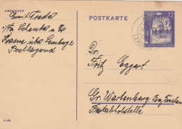 General Gouvernement Entier Postal Krasne 1943 - Gouvernement Général