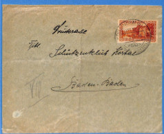 Saar 1928 Lettre De Dillingen (G22733) - Storia Postale