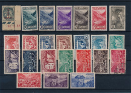 23 Timbres N* Et 1 Ex O. - Unused Stamps