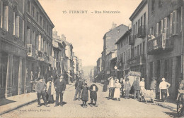 CPA 42 FIRMINY / RUE NATIONALE - Firminy