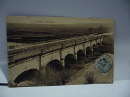 GOLBEY 88 VOSGES PONT CANAL CPA 1907 - Golbey