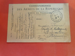 Carte Fm Du SP 509 Pour Bricquebec En 1916  - Réf 2177 - Guerra Del 1914-18