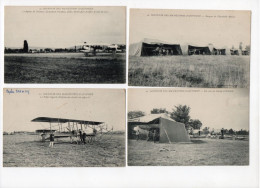 !!! COLLECTION DE 10 CPA DES MANOEUVRES D'AVIATION D'AUTOMNE DE SEPTEMBRE 1913 - Collezioni E Lotti