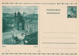 Bohême Et Moravie Entier Postal Illustré - Briefe U. Dokumente