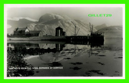 CORPACH, SCOTLAND - BEN NEVIS FROM THE CANAL ENTRANCE - REAL PHOTO SERIES - - Inverness-shire