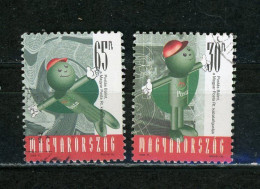 HONGRIE : LE POSTIER BALINT   - N° Yvert 3617+3618 Obli. - Used Stamps