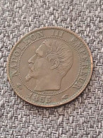 5 Ct Napoleon 1855 A  ANCRE - 5 Centimes