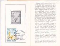 POLAR PHILATELY, SOUTH POLE, ARGENTINIAN ANTARCTIC TERRITORIES, BOOKLET, OBLIT FDC, 1966, ARGENTINA - Otros & Sin Clasificación