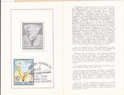 POLAR PHILATELY, SOUTH POLE, ARGENTINIAN ANTARCTIC TERRITORIES, BOOKLET, OBLIT FDC, 1966, ARGENTINA - Other & Unclassified
