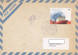 SHIP, ICEBREAKER, STAMP ON COVER, 2008, ARGENTINA - Brieven En Documenten