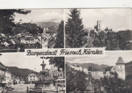 D4017) Burgenstadt FRIESACH - Kärnten - Schöne S/W Mehrbild AK 1959 - Friesach
