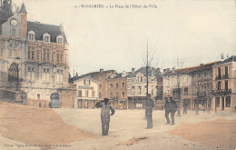 CPA 42 SAINT GALMIER / PLACE DE L'HOTEL DE VILLE - Other & Unclassified