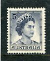 AUSTRALIA - 1959  5d  QEII  DEFINITIVE  MINT NH - Ungebraucht