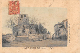 CPA 42 SAINT JEAN LE PUY / EGLISE - Sonstige & Ohne Zuordnung